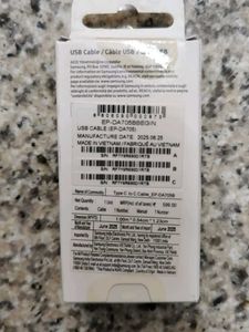 Samsung USB-C to USB-C Cable sealed box