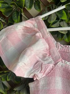combo of boho chich dress &amp; Pink Gingham Sundres