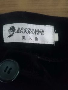 Elegant Black Velvet Pants