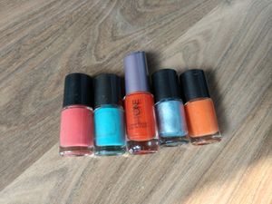Combo Of 5 Nailpaints