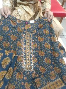 Floral Print Kurta Set