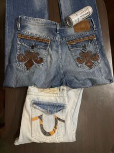 VINTAGE LEATHER JEANS