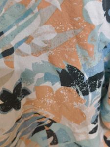 Men's Tropical Print Short Sleeve Shirt