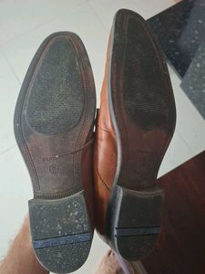 Elegant Brown Leather Lace-Up Formal Shoes