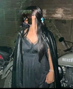 Black flowy dress
