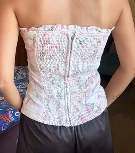 Floral Corset Top