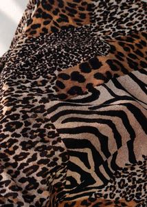 🐆🦓 Animal Print Semi-Sheer Crop Top