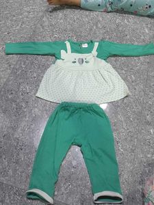 Adorable Koala Print Baby Outfit