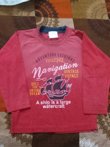 Boys 'Navigation' Long Sleeve Shirt