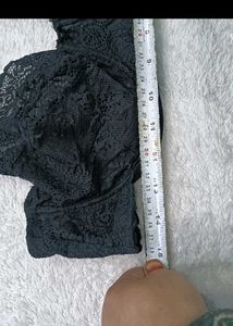 Black Lace Bra and Panty Set