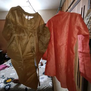 Men's Silk Kurta Set