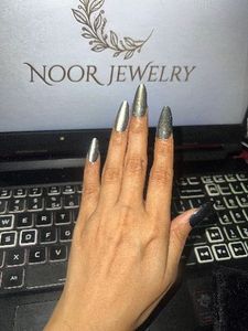Elegant Marble Design Press-On Nails