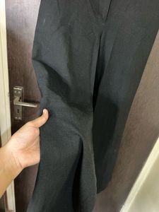Zara brand Classic Black straight Trousers