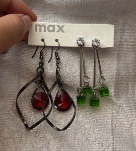 Max Brand Earrings Set of 2