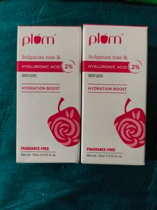 Plum Bulgarian Rose& Hyaluronic Acid 2% Face Serum