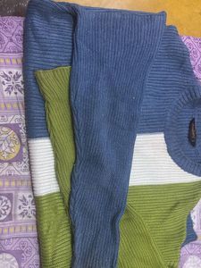 Striped Knit Sweater