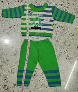 Cute Striped Sweater and Pants Set