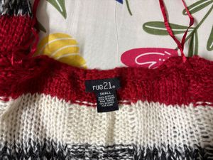 Cozy Striped Knit Sweater