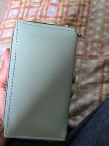 Stylish Mint Green Card Holder Wallet