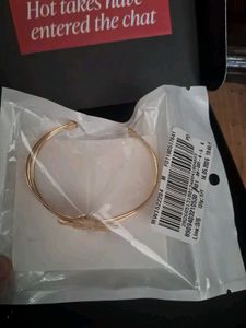 free size cute golden bracelet