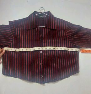 Crop Shirt Used As Shrug