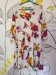 Floral Dress New Without Tag
