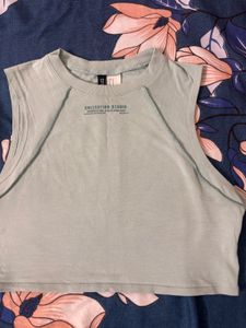 H&M Cropped Sleeveless Top