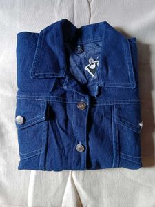 Denim Jacket 🧥Solid Fabric