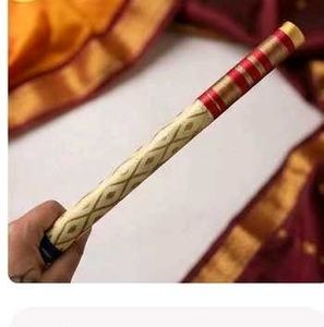 Traditional Designer Wooden Dandiya Sticks Set | N