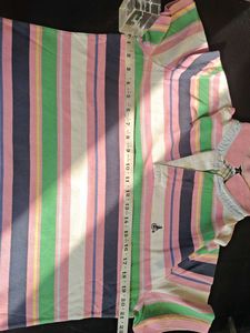 Colorful Striped Polo Shirt