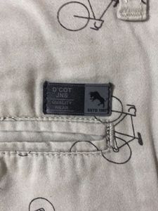 Men's Bicycle Print Shorts