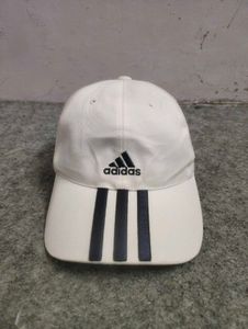 Adidas White Cap