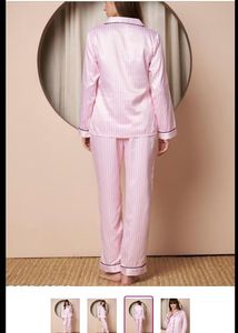 Victoria secret dupe Pink Striped Pajama Set🎀✨