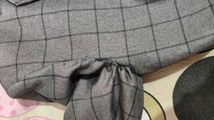 Checkered Blazer