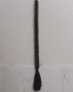 Sparkling Rhinestone Hair one braid