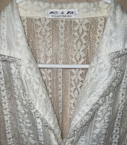 Vintage Lace Blouse