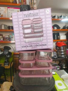 Glass Food Storage Containers - Set of 7