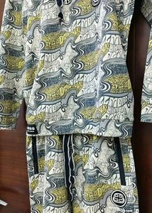 BIARCNECS Graphic Print co odd set