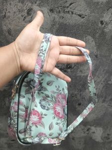 Cute Floral Bunny Backpack