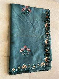 Saree With 2 Blouses