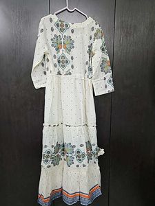 Boho Floral Print Maxi Dress
