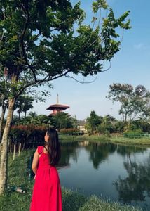 Elegant Red Maxi Dress