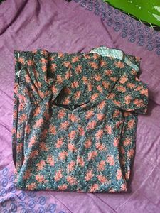 Floral Print Kurta