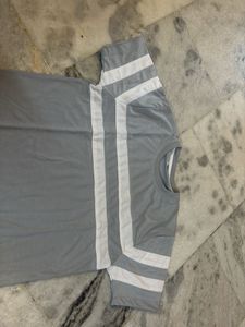 Gray Striped T-Shirt