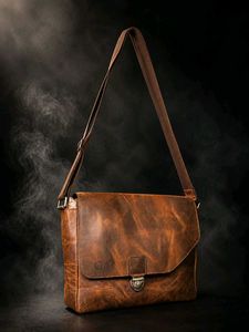 Vintage Leather Crossbody Bag
