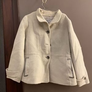Classic Beige Textured Jacket