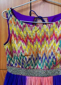 Vibrant Ombre Maxi Dress