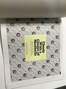 New Book Cloudy With A Chance Of Meatballs
