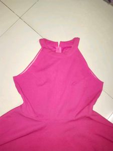 Pink Sleeveless Dress