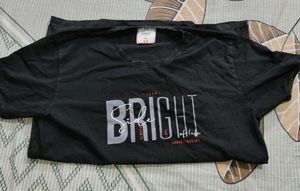 Graphic Print Black T-Shirt